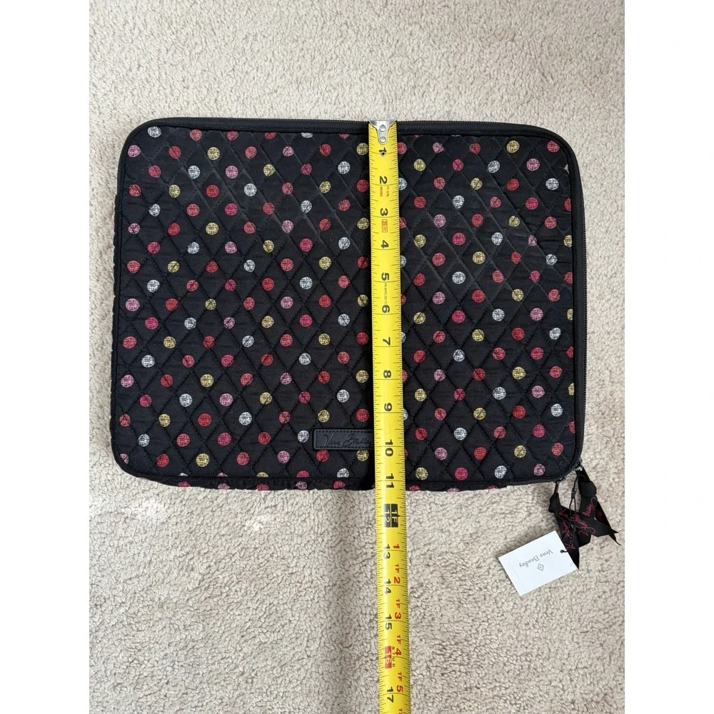 Vera Bradley NWT Havana Dots Laptop Sleeve 14.5